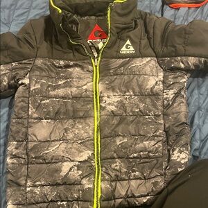 Gerry Weber Kids' Black and Gray Puffer Jacket